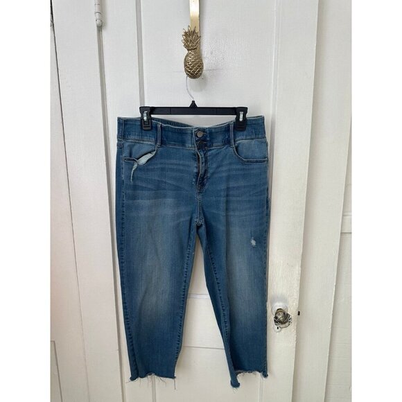 Apt 9 women’s size 16, dark blue jeans - Picture 1 of 9